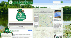 Desktop Screenshot of livegreenhoward.com